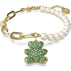 Swarovski Bracelet Femme Teddy Plaqué Or - Publicité Swarovski Bracelet Femme Teddy Plaqué Or - Publicité
