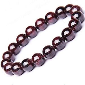 PIERRETOILES Bracelet Puissance du Feu Intérieur en Perles de Grenat, Cadeau Bijou Femme ou Homme, 19 cm - Publicité PIERRETOILES Bracelet Puissance du Feu Intérieur en Perles de Grenat, Cadeau Bijou Femme ou Homme, 19 cm - Publicité