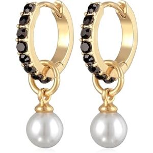 Elli Boucles d'Oreilles Femmes Créoles Pendentif Perles de Verre Couleur Or avec Cristaux - Publicité Elli Boucles d'Oreilles Femmes Créoles Pendentif Perles de Verre Couleur Or avec Cristaux - Publicité