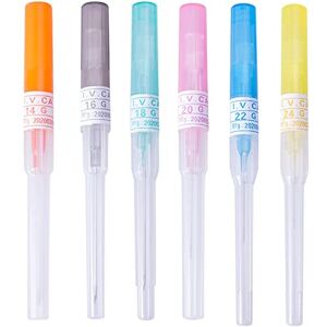 MOREIH 50pcs Cathéter Piercing Needles 24g Perçage Hollow Needles IV Needles avec Catheter Body Piercings Kit pour Oreille Nez Lèvre Langue Ventre Nombril Mamelon Jetable Stérile (24G/0.5mm) - Publicité MOREIH 50pcs Cathéter Piercing Needles 24g Perçage Hollow Needles IV Needles avec Catheter Body Piercings Kit pour Oreille Nez Lèvre Langue Ventre Nombril Mamelon Jetable Stérile (24G/0.5mm) - Publicité