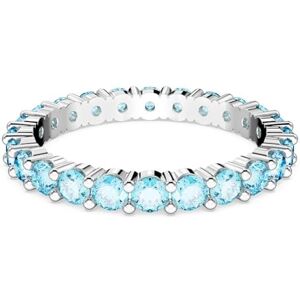 Swarovski Bague Matrix, Taille ronde, Bleues, Métal rhodié - Publicité Swarovski Bague Matrix, Taille ronde, Bleues, Métal rhodié - Publicité