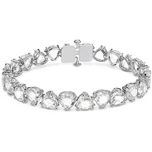 Swarovski Bracelet Millenia, Taille trillion, Blanc, Métal rhodié - Publicité Swarovski Bracelet Millenia, Taille trillion, Blanc, Métal rhodié - Publicité