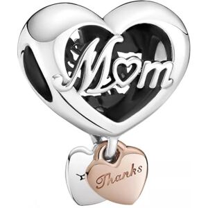 Pandora Dankeschön Mum Herz Charm Pendentif - Publicité Pandora Dankeschön Mum Herz Charm Pendentif - Publicité