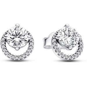 Pandora Funkelnder Runder Strahlenkranz Ohrringe Boucles d'oreille - Publicité Pandora Funkelnder Runder Strahlenkranz Ohrringe Boucles d'oreille - Publicité