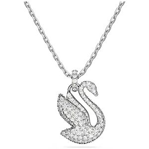Pendentif Swarovski Iconic Swan, Cygne, Medium, Blanc, Métal rhodié - Publicité Pendentif Swarovski Iconic Swan, Cygne, Medium, Blanc, Métal rhodié - Publicité