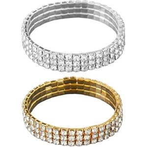 YSJCHEBS Pack De 2 Bracelets De Cheville pour Femmes, Bracelets De Cheville en Cristal Extensible, Bracelets De Cheville Multicouches Scintillants, Chaînes De Décoration De Cheville - Publicité YSJCHEBS Pack De 2 Bracelets De Cheville pour Femmes, Bracelets De Cheville en Cristal Extensible, Bracelets De Cheville Multicouches Scintillants, Chaînes De Décoration De Cheville - Publicité