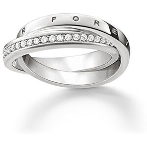 Thomas Sabo Femme Bague Together Forever Argent Sterling 925 TR2099-051-14 - Publicité Thomas Sabo Femme Bague Together Forever Argent Sterling 925 TR2099-051-14 - Publicité