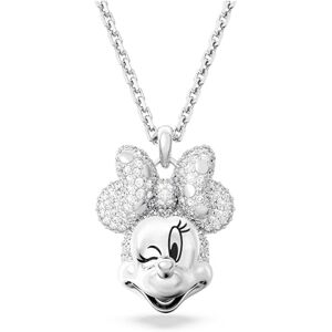 Swarovski Collier Disney Minnie Mouse arborant le visage de Minnie, en métal rhodié - Publicité Swarovski Collier Disney Minnie Mouse arborant le visage de Minnie, en métal rhodié - Publicité