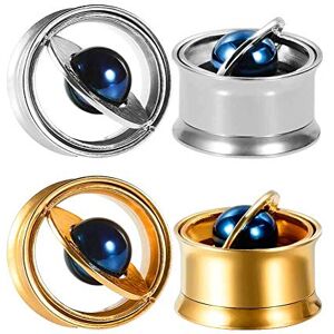 COOEAR COOPER Jauges d'oreille en acier chirurgical Cool Planet Tunnels and Plugs Boucles d'oreille extensibles pour le perçage d'élégante taille de 8mm-16mm - Publicité COOEAR COOPER Jauges d'oreille en acier chirurgical Cool Planet Tunnels and Plugs Boucles d'oreille extensibles pour le perçage d'élégante taille de 8mm-16mm - Publicité