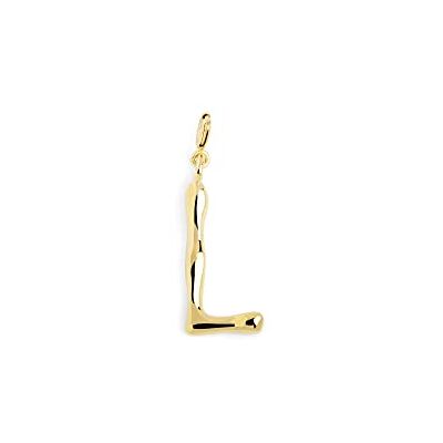 SINGULARU Charm Letter XL Gold Anhänger Initial aus Messing mit 18kt Vergoldung Anhänger Buchstabe A Z Charm Kombinierbar mit Halskette Damenschmuck Buchstabe L - Publicité SINGULARU Charm Letter XL Gold Anhänger Initial aus Messing mit 18kt Vergoldung Anhänger Buchstabe A Z Charm Kombinierbar mit Halskette Damenschmuck Buchstabe L - Publicité