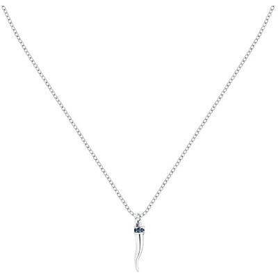 Morellato Collier Homme en Acier et Cristaux avec Pendentif Cornet, Collection MOTOWN, Cadeau pour Homme - Publicité Morellato Collier Homme en Acier et Cristaux avec Pendentif Cornet, Collection MOTOWN, Cadeau pour Homme - Publicité