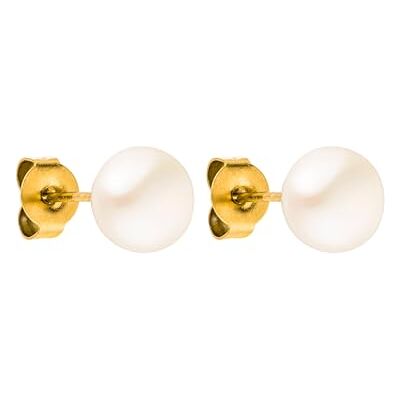 Purelei Boucles d'oreilles Pearl, Boucles d'oreilles pour femmes en acier inoxydable, Puce d'oreilles résistantes à l'eau avec perle d'eau douce, Bijoux intemporel - Publicité Purelei Boucles d'oreilles Pearl, Boucles d'oreilles pour femmes en acier inoxydable, Puce d'oreilles résistantes à l'eau avec perle d'eau douce, Bijoux intemporel - Publicité
