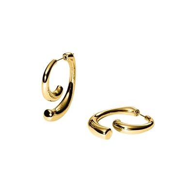 Purelei Boucles d'oreilles en spirale – Design en spirale en deux parties – Acier inoxydable plaqué or 14K/18K – Boucles d'oreilles statement expressives – 9,5 g (paire) – Résistantes à l'eau, Normale - Publicité Purelei Boucles d'oreilles en spirale – Design en spirale en deux parties – Acier inoxydable plaqué or 14K/18K – Boucles d'oreilles statement expressives – 9,5 g (paire) – Résistantes à l'eau, Normale - Publicité