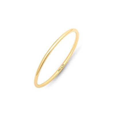 Amberta Bague Femme Or Massif 9 Carats Fabriquée en Italie, Bague Pouce Empilable Phalange Fine Or Jaune 1 mm Superposable - Publicité Amberta Bague Femme Or Massif 9 Carats Fabriquée en Italie, Bague Pouce Empilable Phalange Fine Or Jaune 1 mm Superposable - Publicité