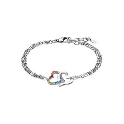 LOTUS STYLE Bracelet Acier Inoxydable Femme Cœur - Publicité LOTUS STYLE Bracelet Acier Inoxydable Femme Cœur - Publicité