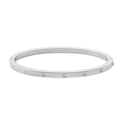Fossil Sadie Women's Stainless Steel with Push Button closure bracelet - Publicité Fossil Sadie Women's Stainless Steel with Push Button closure bracelet - Publicité