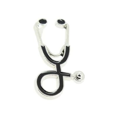 Clj Charles Le Jeune Pin's Stéthoscope Argenté Et Noir Medecin Métiers qualité de finition Epingle Broche Badge PINS HUMOUR ORIGINAUX - Publicité Clj Charles Le Jeune Pin's Stéthoscope Argenté Et Noir Medecin Métiers qualité de finition Epingle Broche Badge PINS HUMOUR ORIGINAUX - Publicité
