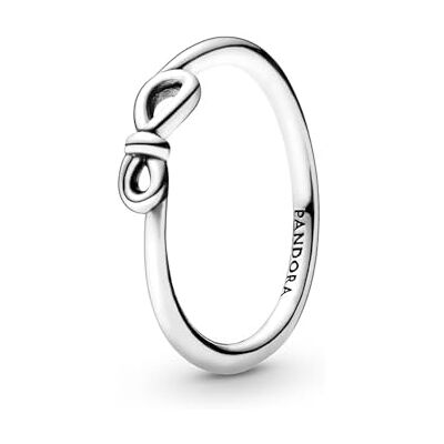 Pandora Passions Bague Nœud Infini en argent sterling, taille 52 - Publicité Pandora Passions Bague Nœud Infini en argent sterling, taille 52 - Publicité