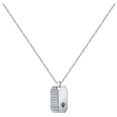 Maserati Jewels Collier Homme, en Acier, IP bleu - Publicité Maserati Jewels Collier Homme, en Acier, IP bleu - Publicité