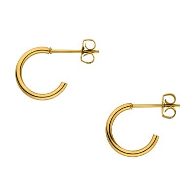 Purelei Boucles d’oreilles créoles femme en acier inoxydable doré, design œil tendance, résistant à l’eau, hypoallergénique, bijoux fins élégants pour toute occasion - Publicité Purelei Boucles d’oreilles créoles femme en acier inoxydable doré, design œil tendance, résistant à l’eau, hypoallergénique, bijoux fins élégants pour toute occasion - Publicité