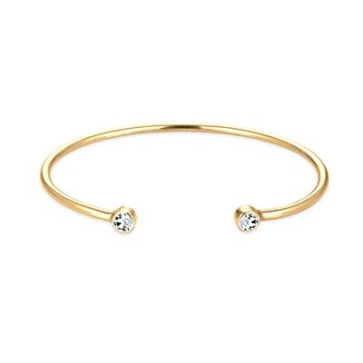 Elli Bracelet Elli Cristaux Bracelet Femme Plaqué Or Argent (925/1000) - Publicité Elli Bracelet Elli Cristaux Bracelet Femme Plaqué Or Argent (925/1000) - Publicité