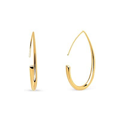 SINGULARU Boucles d'oreilles Gota Arch. Argent sterling plaqué or 8 Kt ou rhodium. Sans fermoir. Bijoux pour femme. Publicité SINGULARU Boucles d'oreilles Gota Arch. Argent sterling plaqué or 8 Kt ou rhodium. Sans fermoir. Bijoux pour femme. Publicité