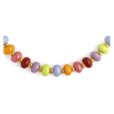 SINGULARU Collier Maxi Frida Acier Plaqué Or Bijoux pour femmes - Publicité SINGULARU Collier Maxi Frida Acier Plaqué Or Bijoux pour femmes - Publicité