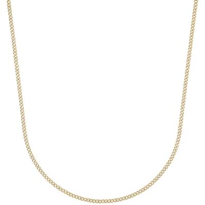 Amor Collier Unisexe Femme Homme en Acier inoxydable Doré AMR-N0156 - Publicité Amor Collier Unisexe Femme Homme en Acier inoxydable Doré AMR-N0156 - Publicité