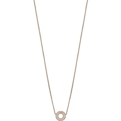 Emporio Armani Collier pour femme, pendentif en argent rose, - Publicité Emporio Armani Collier pour femme, pendentif en argent rose, - Publicité