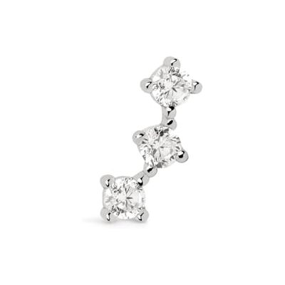 SINGULARU Boucle d'Oreille Triple Spark Argent Bijoux pour femmes - Publicité SINGULARU Boucle d'Oreille Triple Spark Argent Bijoux pour femmes - Publicité