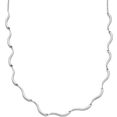 Skagen Collier chaîne Essential Waves en acier inoxydable, pour femme, - Publicité Skagen Collier chaîne Essential Waves en acier inoxydable, pour femme, - Publicité