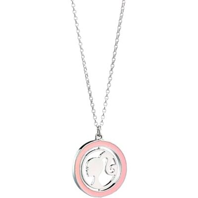 Barbie Collier silhouette rotative, Taille unique, Zinc - Publicité Barbie Collier silhouette rotative, Taille unique, Zinc - Publicité