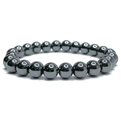 Felicidade Bracelet en hématite Pierre Naturelle Pierres fines et Précieuses Bracelet Bijoux Minéraux Cadeau Bien-être Cadeau Anniversaire Femme et Homme - Publicité Felicidade Bracelet en hématite Pierre Naturelle Pierres fines et Précieuses Bracelet Bijoux Minéraux Cadeau Bien-être Cadeau Anniversaire Femme et Homme - Publicité