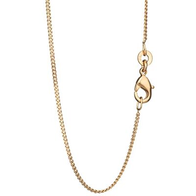 NKlaus Panzerkette 50cm or rose doré 18 carats Collier 1,2mm Large - Publicité NKlaus Panzerkette 50cm or rose doré 18 carats Collier 1,2mm Large - Publicité