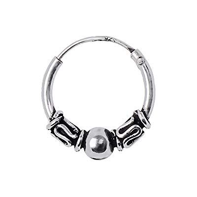 NKlaus 925 Argent Boucles d'oreilles Simples Celtiques CREOLE Gothique Celtic Bali SEUL 12mm - Publicité NKlaus 925 Argent Boucles d'oreilles Simples Celtiques CREOLE Gothique Celtic Bali SEUL 12mm - Publicité