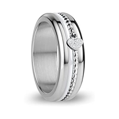 BERING Damen Ring in glänzendem silber Arctic Symphony Collection aus Edelstahl Loire - Publicité BERING Damen Ring in glänzendem silber Arctic Symphony Collection aus Edelstahl Loire - Publicité