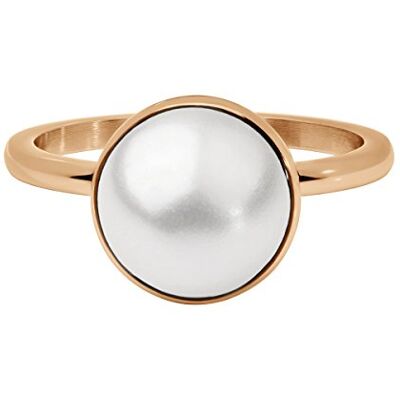 Quiges Acier Inoxydable Rond Artificiel Pearl Rose Gold Anneau Intérieur 2mm Hauteur pour Collection d'Anneaux Empilables - Publicité Quiges Acier Inoxydable Rond Artificiel Pearl Rose Gold Anneau Intérieur 2mm Hauteur pour Collection d'Anneaux Empilables - Publicité