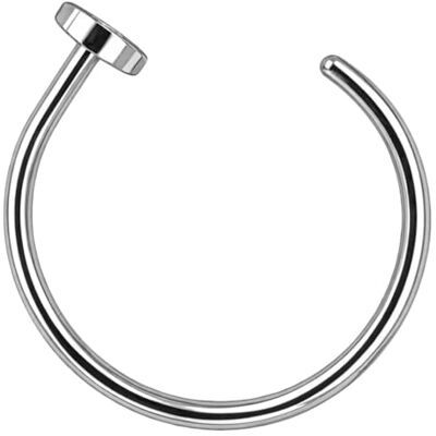 SoulCats Faux Piercing de Nez Anneau de Nez Piercing Anneaux Fer à Cheval, Silber - Publicité SoulCats Faux Piercing de Nez Anneau de Nez Piercing Anneaux Fer à Cheval, Silber - Publicité