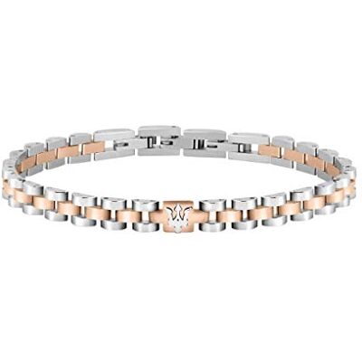 Maserati Bracelet pour homme, Collection MASERATI J, en acier - Publicité Maserati Bracelet pour homme, Collection MASERATI J, en acier - Publicité
