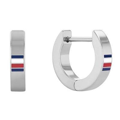 Tommy Hilfiger Jewelry Boucles d'Oreilles Huggies pour Homme en Acier Inoxidable - Publicité Tommy Hilfiger Jewelry Boucles d'Oreilles Huggies pour Homme en Acier Inoxidable - Publicité