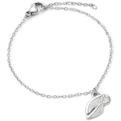 Harry Potter Golden Snitch Bracelet chaîne en acier inoxydable Argenté, taille unique, Acier inoxydable, Pas de gemme - Publicité Harry Potter Golden Snitch Bracelet chaîne en acier inoxydable Argenté, taille unique, Acier inoxydable, Pas de gemme - Publicité