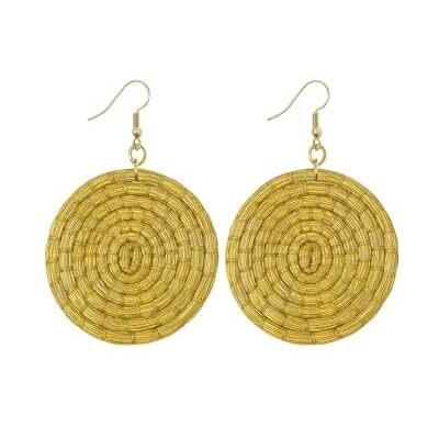 Felicidade Boucles d’Oreilles en Capim Dourado – Bijou Artisanal Authentique en Or Végétal du Brésil – Élégance Naturelle & Légèreté – Accessoire Unique pour Femme – Idée Cadeau Originale & Éthique - Publicité Felicidade Boucles d’Oreilles en Capim Dourado – Bijou Artisanal Authentique en Or Végétal du Brésil – Élégance Naturelle & Légèreté – Accessoire Unique pour Femme – Idée Cadeau Originale & Éthique - Publicité