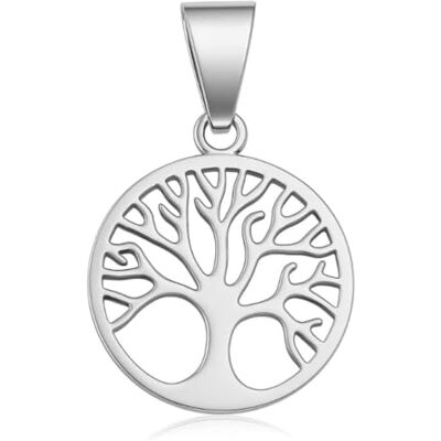 Felicidade Pendentif Arbre de Vie en Acier Inoxydable Argenté – Symbole de Force, Croissance & Harmonie – Bijou Spirituel Élégant & Authentique – Accessoire Unisexe Homme & Femme – Idée Cadeau Unique - Publicité Felicidade Pendentif Arbre de Vie en Acier Inoxydable Argenté – Symbole de Force, Croissance & Harmonie – Bijou Spirituel Élégant & Authentique – Accessoire Unisexe Homme & Femme – Idée Cadeau Unique - Publicité
