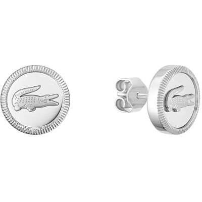 Lacoste Jewelry pour Femme Collection MEMENTO Collier, Bracelet ou Boucles d’Oreilles en Acier Inoxydable avec Pendentif Gravé Crocodile - Publicité Lacoste Jewelry pour Femme Collection MEMENTO Collier, Bracelet ou Boucles d’Oreilles en Acier Inoxydable avec Pendentif Gravé Crocodile - Publicité