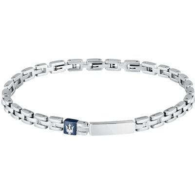 Maserati Bracelet Homme Acier, Longueur 21,5 cm, Collection ICONIC JM324AVD56 - Publicité Maserati Bracelet Homme Acier, Longueur 21,5 cm, Collection ICONIC JM324AVD56 - Publicité