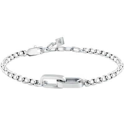 MORELLATO Bracelet homme en acier, chaîne, collection Motown, idées cadeaux pour homme - Publicité MORELLATO Bracelet homme en acier, chaîne, collection Motown, idées cadeaux pour homme - Publicité