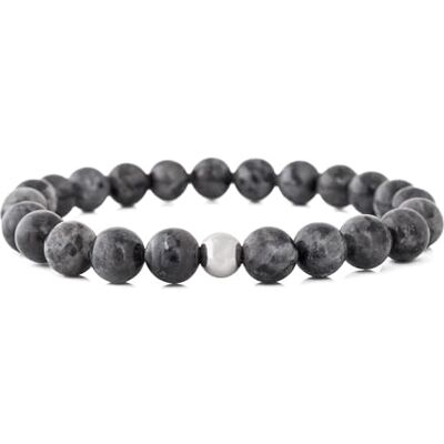 Akitsune Globae Bracelet de Perles Bijoux de Bras Femme Homme Onyx Pierre de Lave Quartzite 20cm - Publicité Akitsune Globae Bracelet de Perles Bijoux de Bras Femme Homme Onyx Pierre de Lave Quartzite 20cm - Publicité