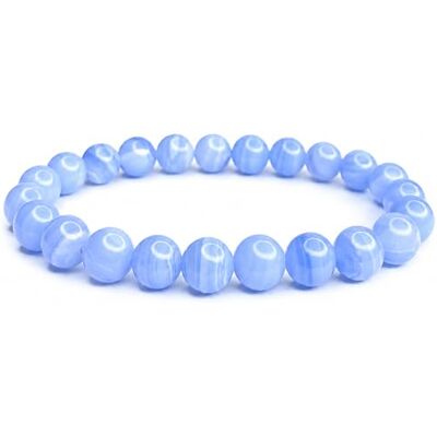 Felicidade Bracelet en Calcédoine Bleue Naturelle – Perles 8mm – Bijou Énergétique de Sérénité & Communication – Pierre naturelle Semi-Précieuse – Femme & Homme – Lithothérapie, Méditation & Cadeau Bien-Être - Publicité Felicidade Bracelet en Calcédoine Bleue Naturelle – Perles 8mm – Bijou Énergétique de Sérénité & Communication – Pierre naturelle Semi-Précieuse – Femme & Homme – Lithothérapie, Méditation & Cadeau Bien-Être - Publicité