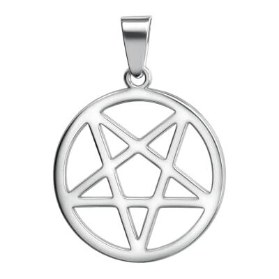 Felicidade Pendentif Étoile du Chaos en Acier Inoxydable Argenté – Symbole Ésotérique, Mystique & Occulte – Bijou Spirituel Gothique Authentique – Accessoire Unisexe Élégant – Idée Cadeau Unique - Publicité Felicidade Pendentif Étoile du Chaos en Acier Inoxydable Argenté – Symbole Ésotérique, Mystique & Occulte – Bijou Spirituel Gothique Authentique – Accessoire Unisexe Élégant – Idée Cadeau Unique - Publicité