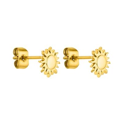 Purelei® Boucles d'oreilles élégantes en acier inoxydable plaqué or 18 carats pour femme Filigranes et légères (7,5 mm), Normal, Acier inoxydable, Ormeau - Publicité Purelei® Boucles d'oreilles élégantes en acier inoxydable plaqué or 18 carats pour femme Filigranes et légères (7,5 mm), Normal, Acier inoxydable, Ormeau - Publicité